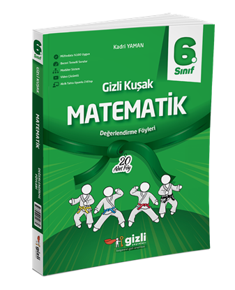 Resim 6. SINIF MATEMATİK GİZLİ KUŞAK SERİSİ