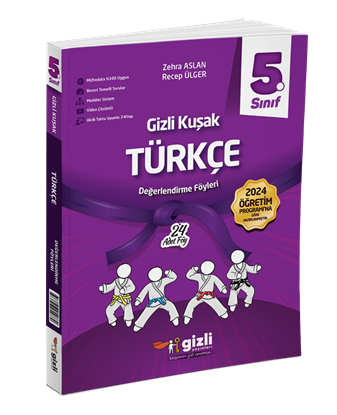 Resim 5. SINIF TÜRKÇE GİZLİ KUŞAK SERİSİ