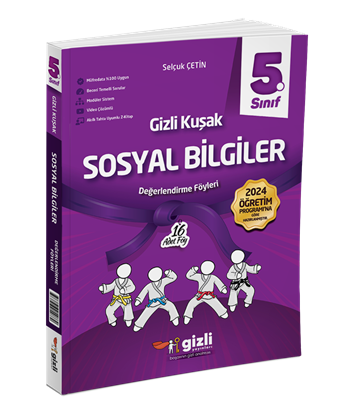 Resim 5. SINIF SOSYAL BİLGİLER GİZLİ KUŞAK SERİSİ