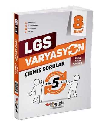 Resim LGS VARYASYON Konu Konu Çıkmış Sorular