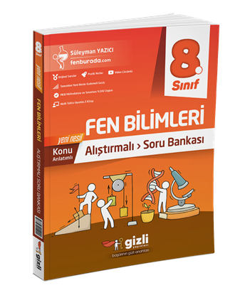 Resim 8. SINIF FEN BİLİMLERİ ALIŞTIRMALI SORU BANKASI