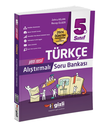 Resim 5. SINIF TÜRKÇE ALIŞTIRMALI SORU BANKASI