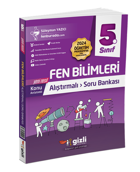 resm 5. SINIF FEN BİLİMLERİ ALIŞTIRMALI SORU BANKASI