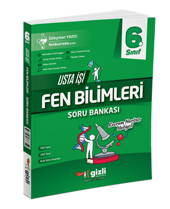 Resim 6. SINIF FEN BİLİMLERİ USTA İŞİ SORU BANKASI+KAVRA