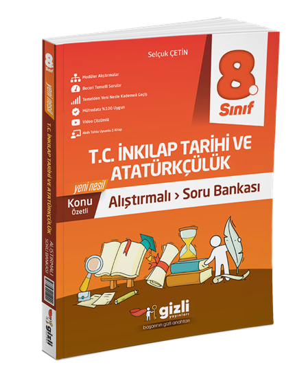 resm 8. SINIF T.C. İNKILAP VE ATATÜRKÇÜLÜK ALIŞTIRMALI SORU BANKASI