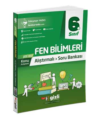 Resim 6. SINIF FEN BİLİMLERİ ALIŞTIRMALI SORU BANKASI